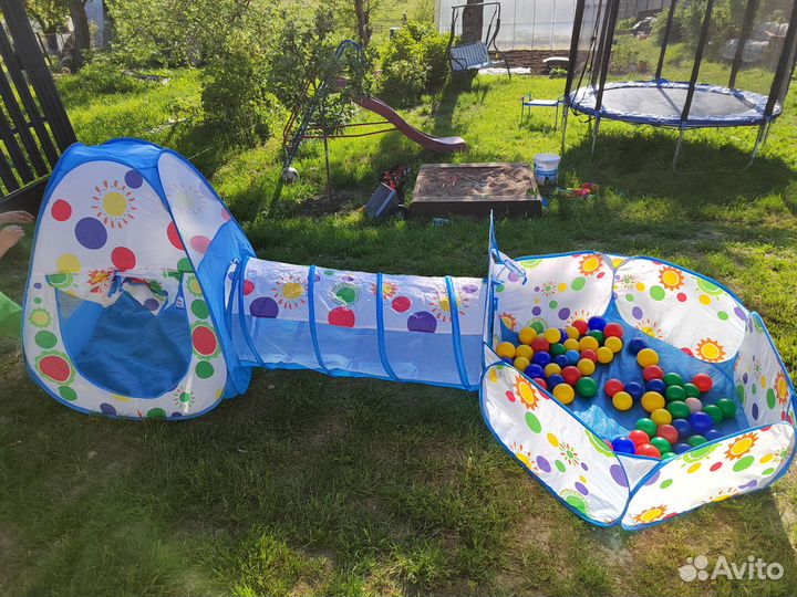 Детский сухой бассейн с шариками
