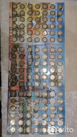 Альбом 10руб монет