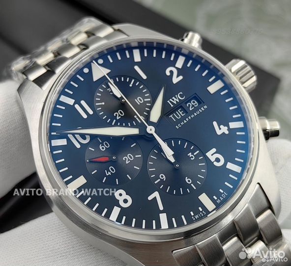Часы IWC Pilot’s Chronograph 3777 новые