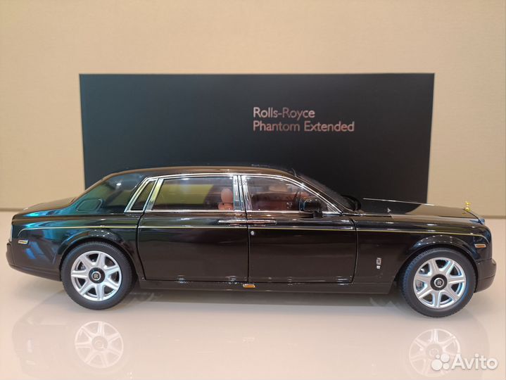 Rolls-Royce Phantom Vll (03-12) Черный 1:18