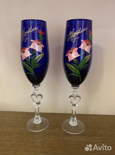 Фужеры праздничные Поздравляем