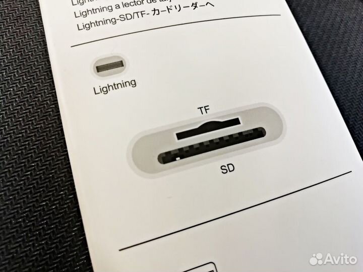 Переходник под SD и MicroSD для iPhone