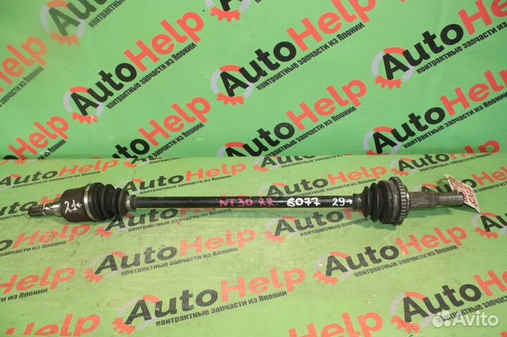 Привод nissan X-trail NT30 QR20-DE задний