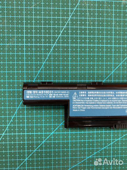 36740 Аккумулятор для ноутбука AS10D31