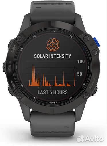 Новые спортивные часы Garmin Fenix 6 Pro Solar EU