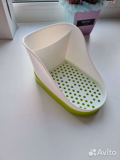 Сушилка д/стол.приборов и подставка п/моющ.принадл