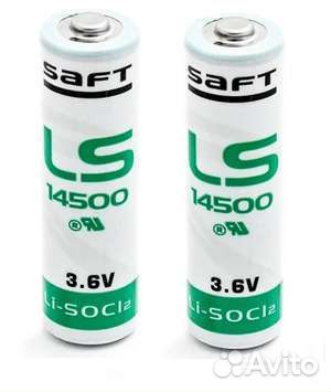 Литиевые батарейки Франция для опс saft LS14500