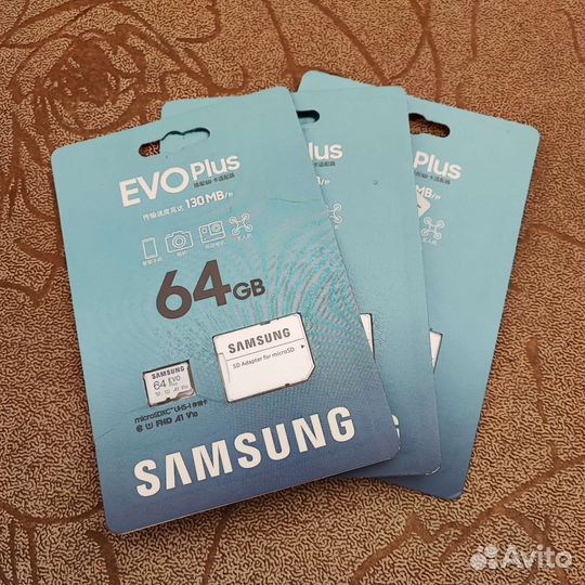 Карта памяти Samsung 64Гб