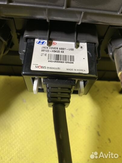 USB Хендай Солярис 2 рестайлинг 2021 год