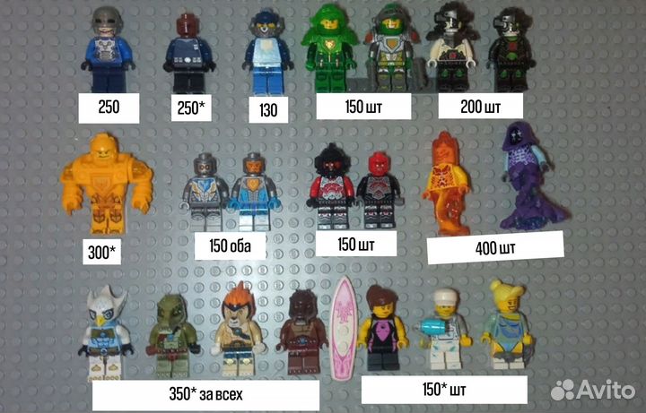 Обновлено Минифигурки lego лего фигурки разные