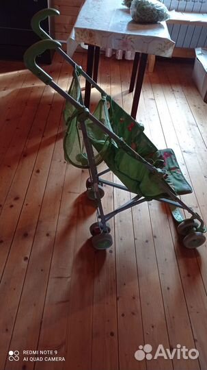 Прогулочная коляска трость бу