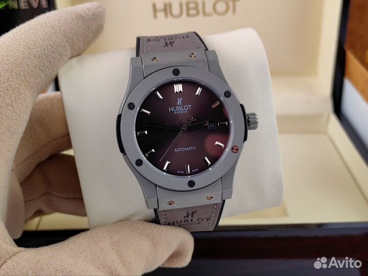 Мужские часы Hublоt classic fusion grey