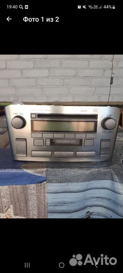 Штатная магнитола тайот avensis