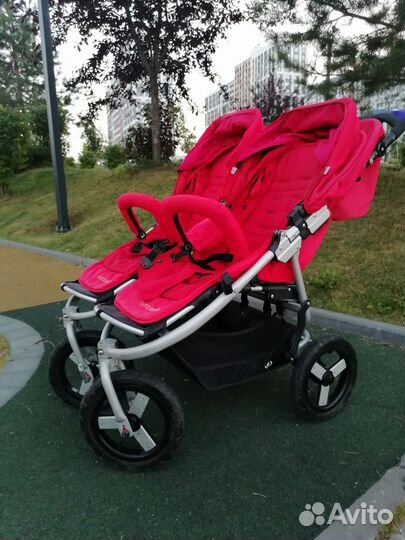 Коляска для двойни bumbleride indie twin