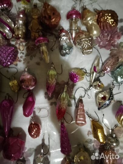 Елочные игрушки СССР