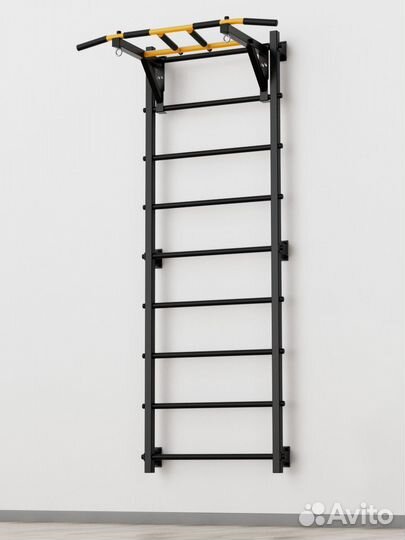 Шведская стенка c турником X1 (без опоры на пол)