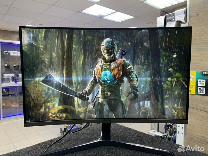 Монитор samsung c27r500fhi