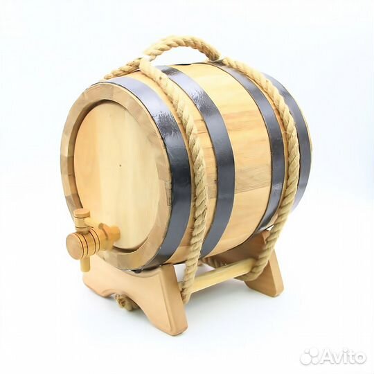 Бочка дубовая, 10 литров