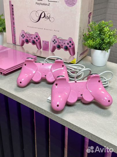 PlayStation 2 Pink Состояние Новой с Коробкой