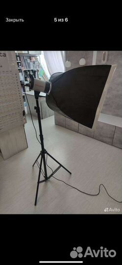 Студийный свет studioled 75W софтбокс