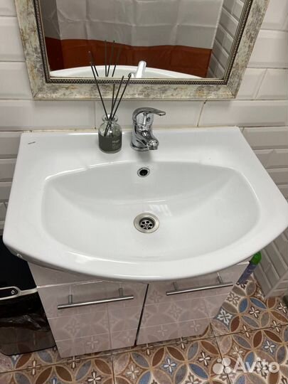 Раковина с тумбой бу