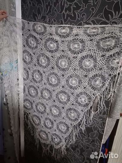 Шаль из мохеровая