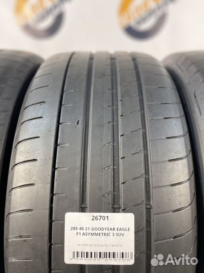 Goodyear Eagle F1 Asymmetric 3 SUV 285/40 R21 112W