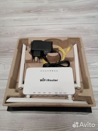 Новый Wi-Fi роутер ZBT WE1626 (под модем 4G)