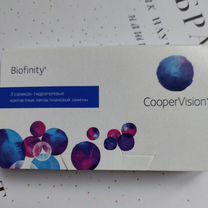 Линзы cooper vision biofinity -1, 3 шт