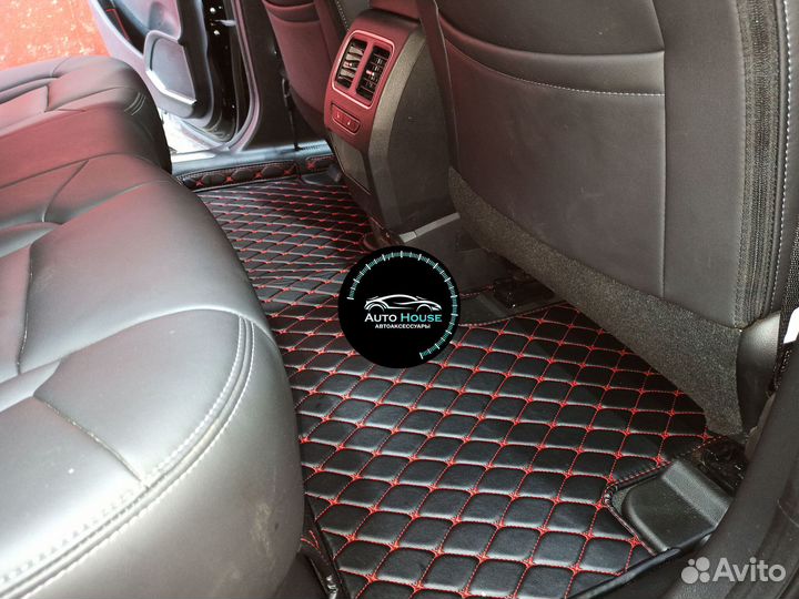 3Д коврики из экокожи для Haval F7 2020