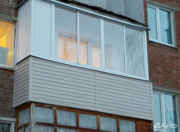 Балкон раздвижной