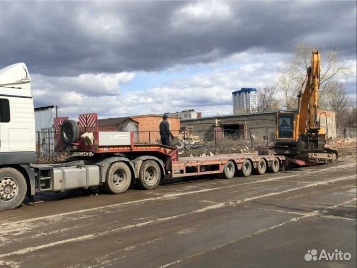 Аренда спецтехники грузоперевозки тралом