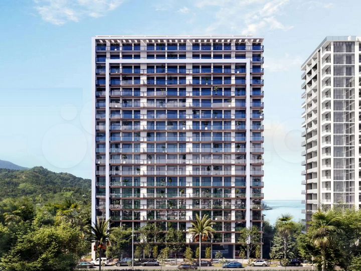 1-к. квартира, 27 м² (Грузия)