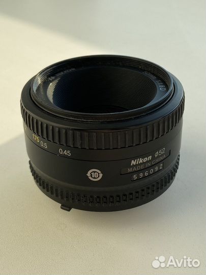 Nikkor 50mm 1.8 D AF