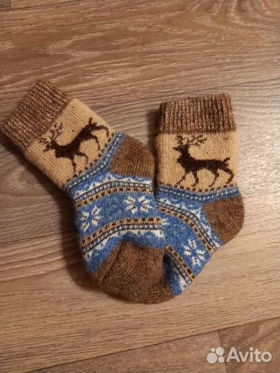 Шерстяные носки детские