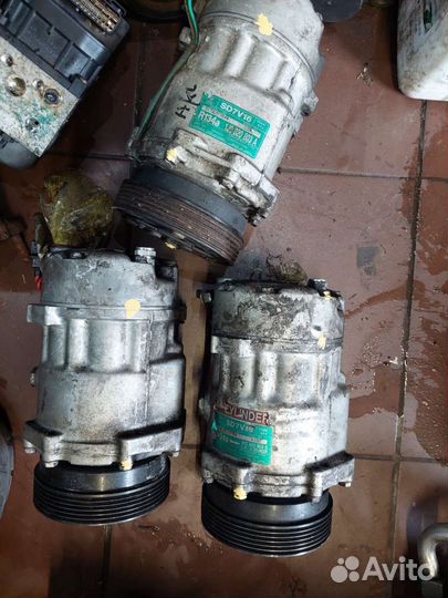 Компрессор кондиционера Golf 4 Гольф 4