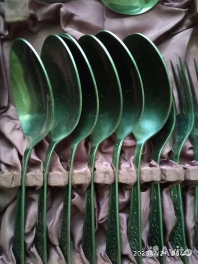 Набор столовых приборов СССР нержавейка