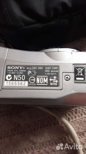 Компактный фотоаппарат sony cyber shot