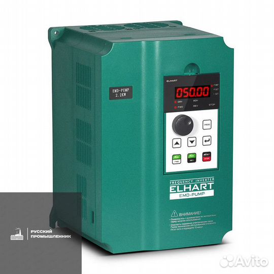 Преобразователь частотный elhart 2,2 кВт