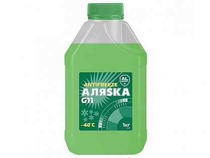 Антифриз Аляска зеленый G11 1 кг