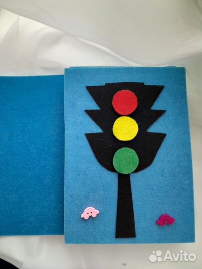Книга из фетра