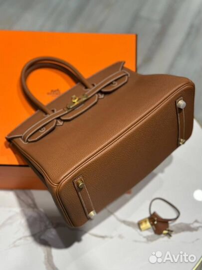 Сумка Биркин Hermes Birkin 30 Alezan Togo GHW