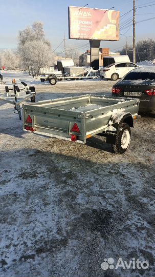 Прицеп 2200*1250 мм. Борт 350 мм. Самосвал. кмз