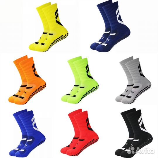 Противоскользящие носки футбольные