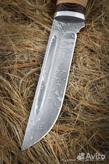 Нож Боец D2 береста (выставка)