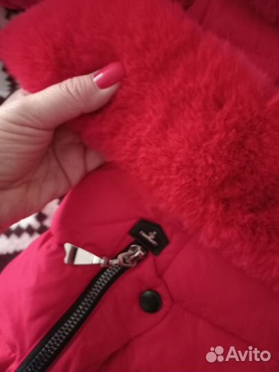 Пуховик детский на девочку