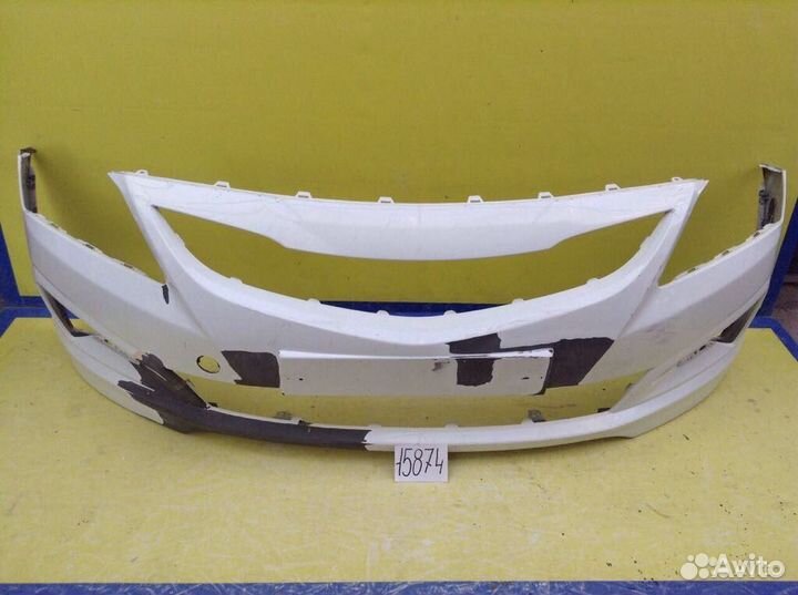 Hyundai Solaris Бампер передний