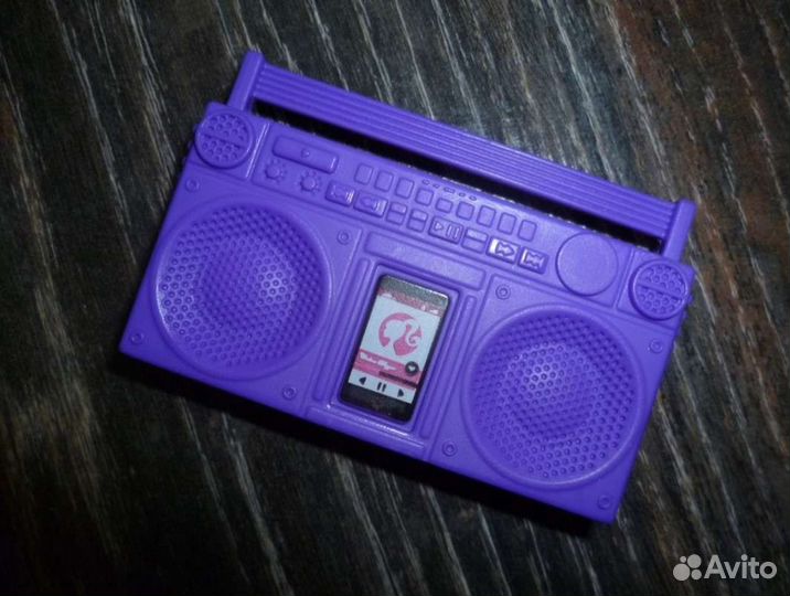 Музыкальный проигрыватель, плеер, бумбокс Барби