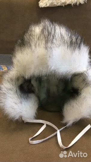 Шапка ушанка женская