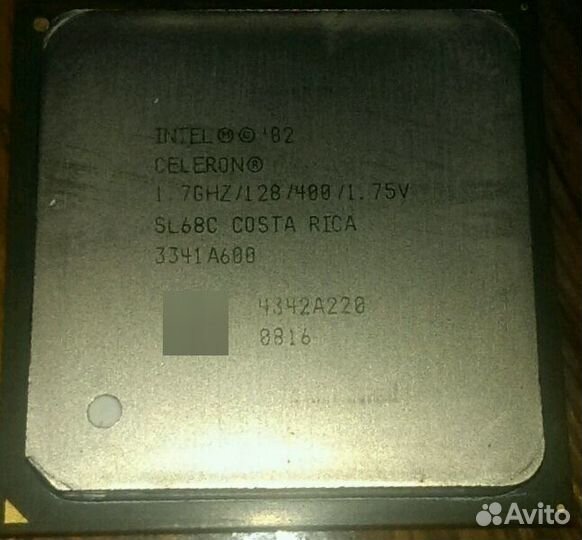 Процессор Celeron 1.7Ghz sokert 478